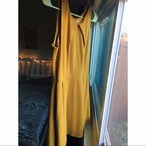 Soft Dress in Mustard